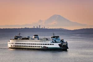 Seattle to Bainbridge Ferry is one of the most scenic rides to our charming island small town